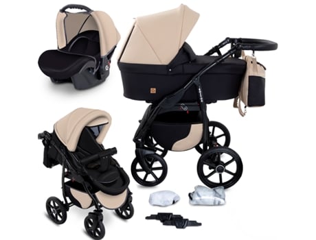 Boston 3 En 1 Cochecito Para Bebé Con Silla De Auto Gagadumi