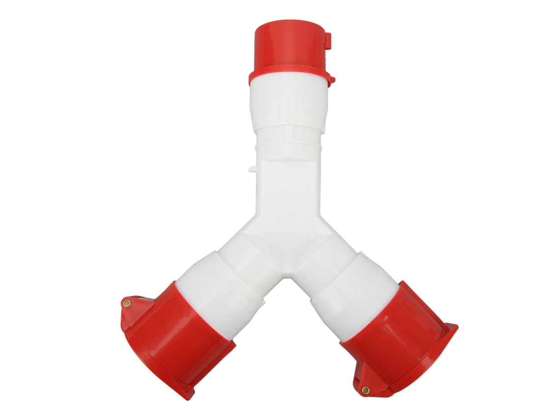 Conector Industrial Trifásico Com Neutro E Terra, Tipo 5, Núcleos 3p N E, 16a, Ip44, Impermeável, Multifuncional, 380-415v