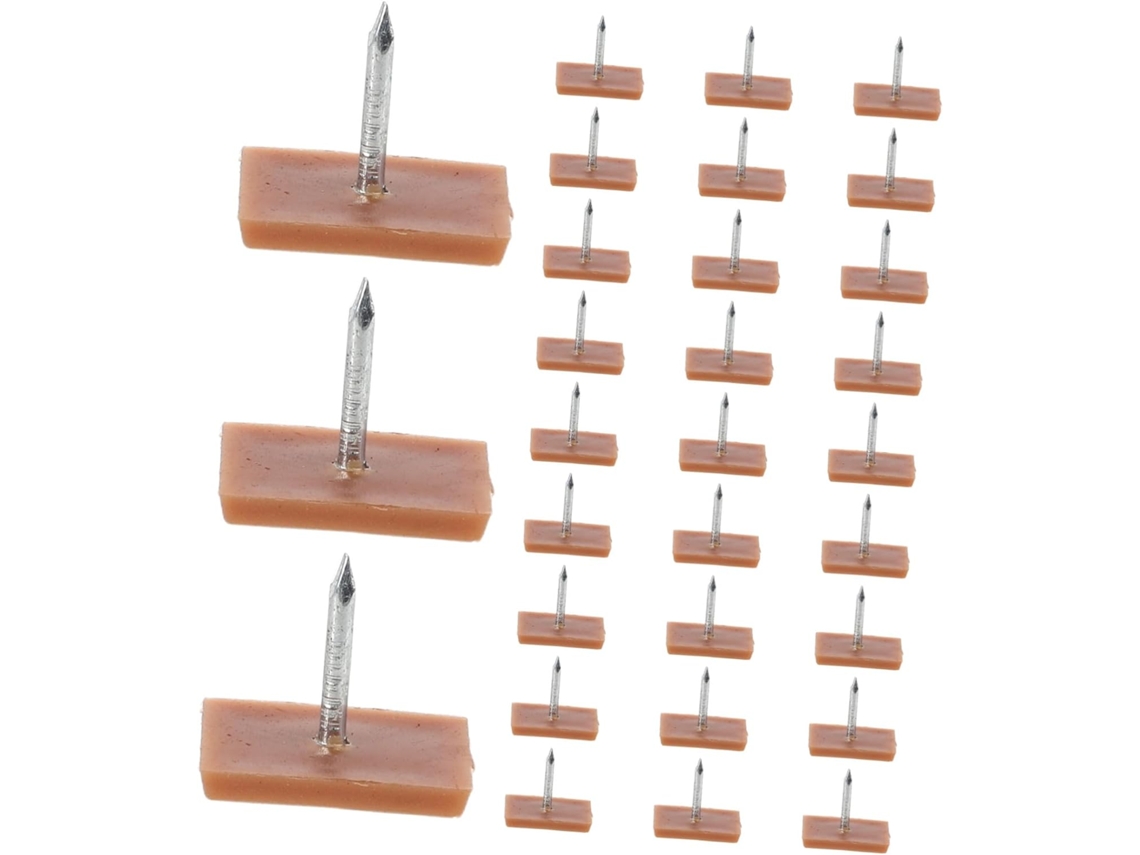 Toddmomy Conjunto De 30 Pés Retangulares Plástico Para Móveis, Com Almofadas Antiderrapantes E Pregos Para Cadeiras