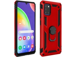 Capa Samsung Galaxy A31 Ushion Anel Vermelho