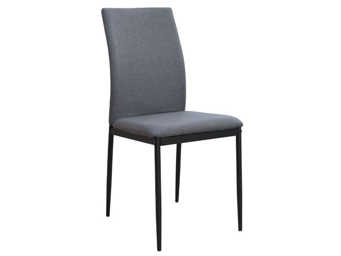 Conjunto de 4 Cadeiras Cinza VENPRODIN