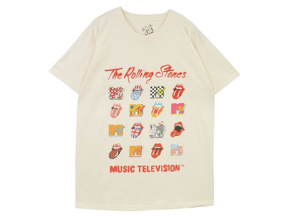 The Rolling Stones Logo Mashup T-shirt Classic Unisex Adults Size:s