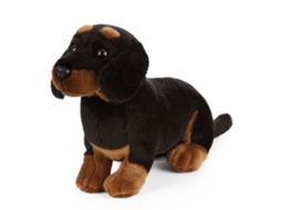 Brinquedo De Pelúcia Dachshund Da Living Nature, 20 Cm Brinquedo Para Cachorro