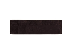 Conjunto 1 Tapete Runner Vidaxl Antracite Poliéster (100 X 400 Cm)