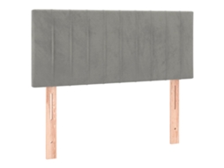 Headboard, Headboards Vidaxl Cinzeto Veludo (90 Cm)