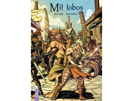 Livro Mil Lobos de David Braña (Espanhol)
