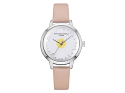 Relógio de Pulso Feminino Casual Simples Lvpai Quartzo com Cinta Pu Bege