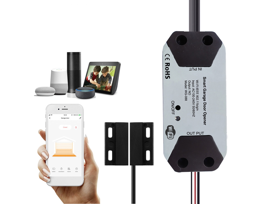 Controlador Inteligente Portão Garagem LAXISCREED Wifi