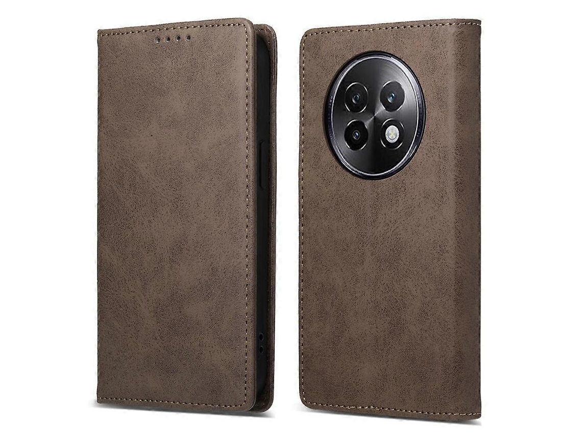 Capa De Celular De Couro Com Rfid Magnético De Cor Sólida Para Empresas