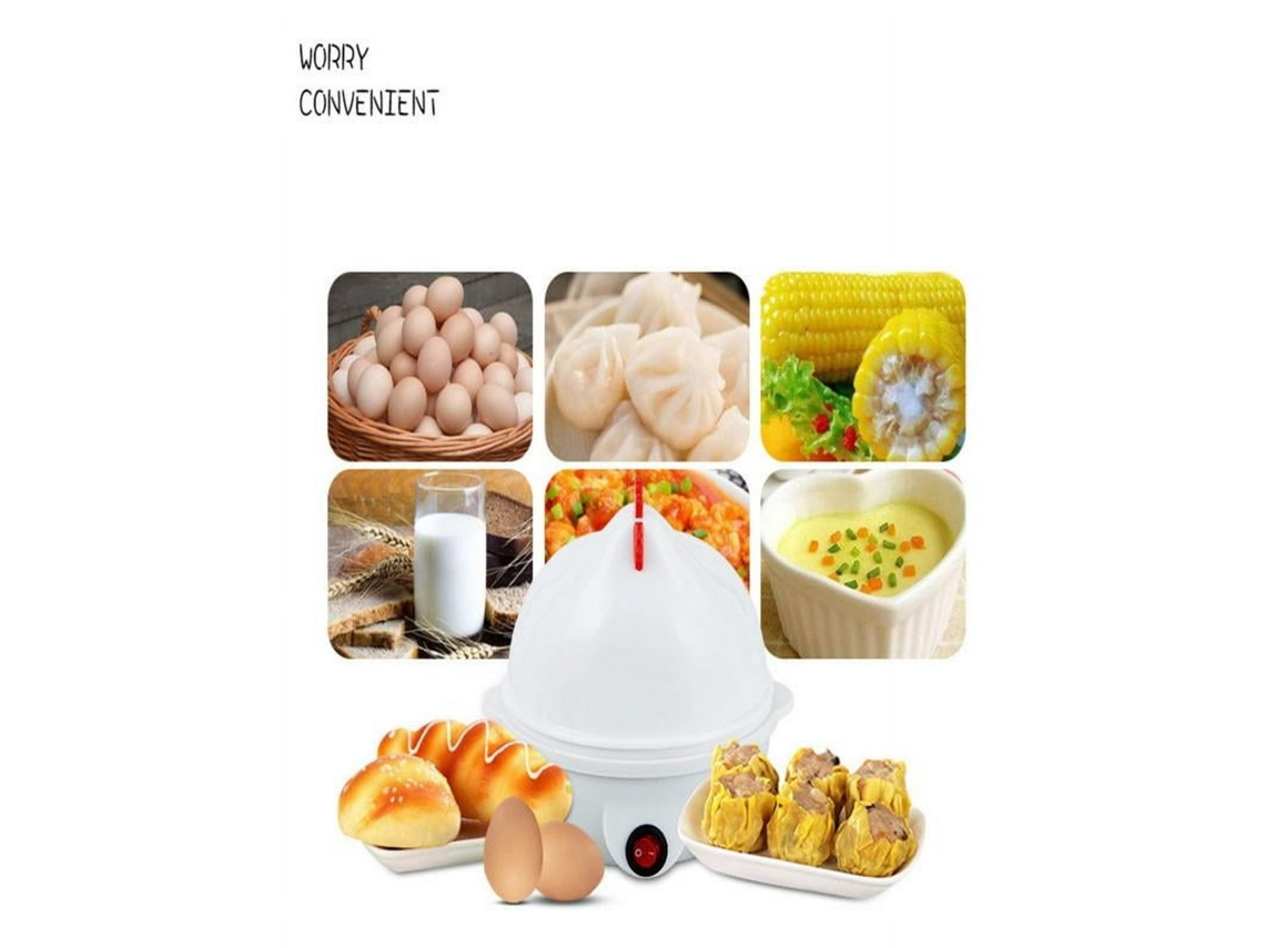 Cozinhador De Ovos Elétrico Com Capacidade Para 7 Ovos, Livre De Bpa(azul)