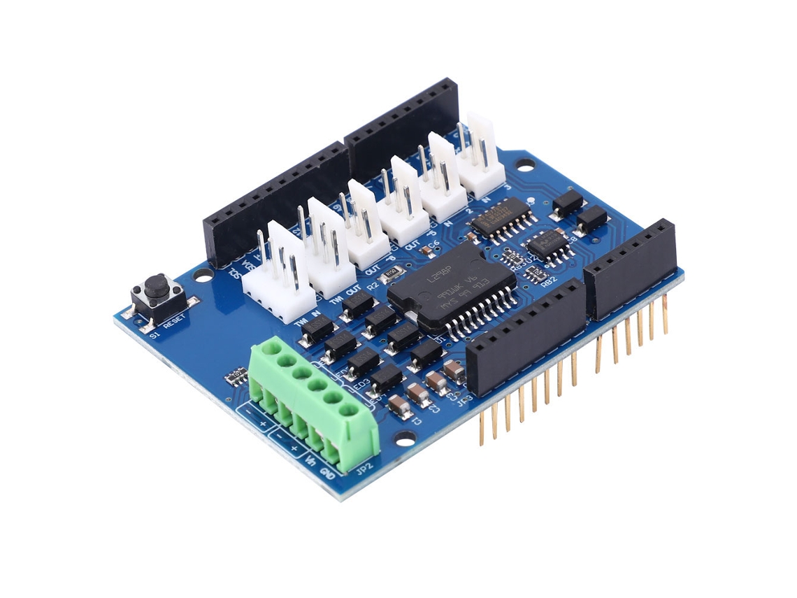 Módulo Motor Drive Ponte Dupla L298p Para Shield R3