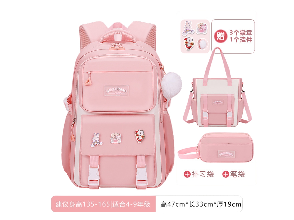Laxiscreed Mochila Escolar Grande Para Crianças E Jovens, Confortável E Resistente