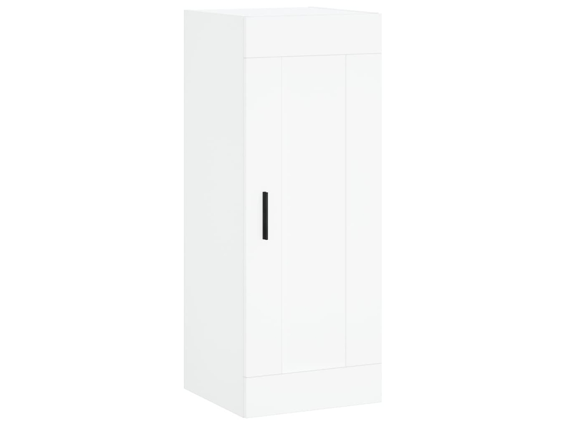 Wall Mounted Cabinet, Wall Mounted Cabinets Vidaxl Branco Madeira Processada (n/a)