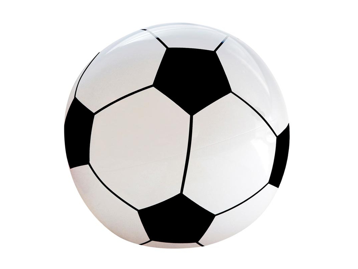 Bola de futebol inflável de brinquedo de 25 cm