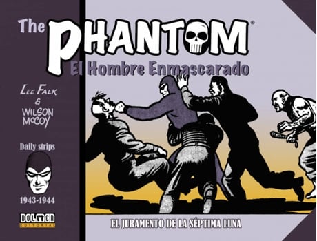 Livro The Phantom 1943-1944 de Lee Falk (Espanhol)