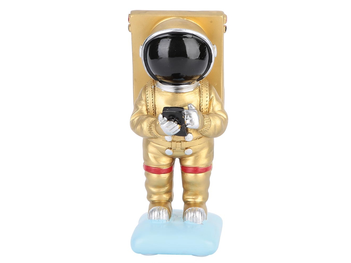 Ornamentos Astronauto Espacial Retro Resina Mesa