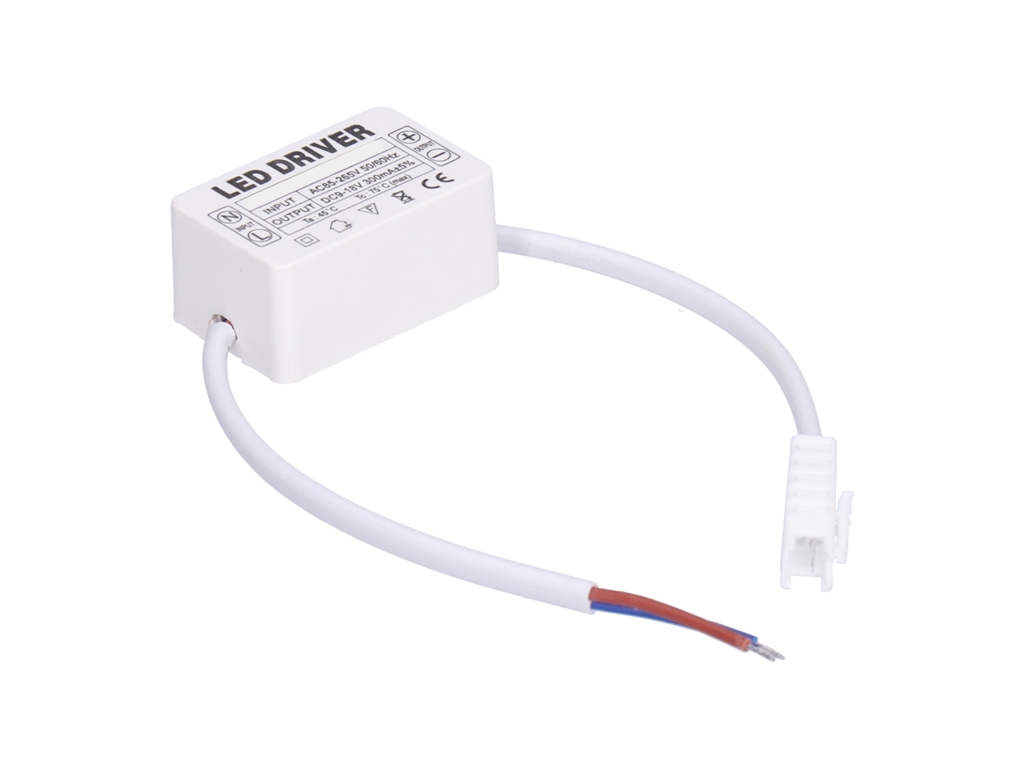 2026 driver Transformador Led 300ma 9 18vdc Pequeño Tamaño Fácil Instalação Dissipação de Calor para Lar
