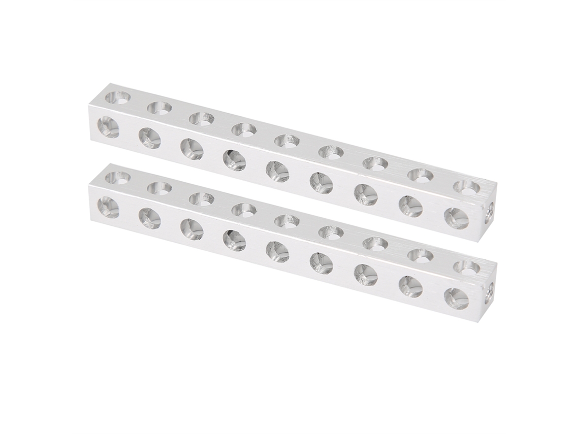 Acessórios Laxiscreed Para Estrutura De Robô Com Barra Quadrada 8x8mm E 9 Furos