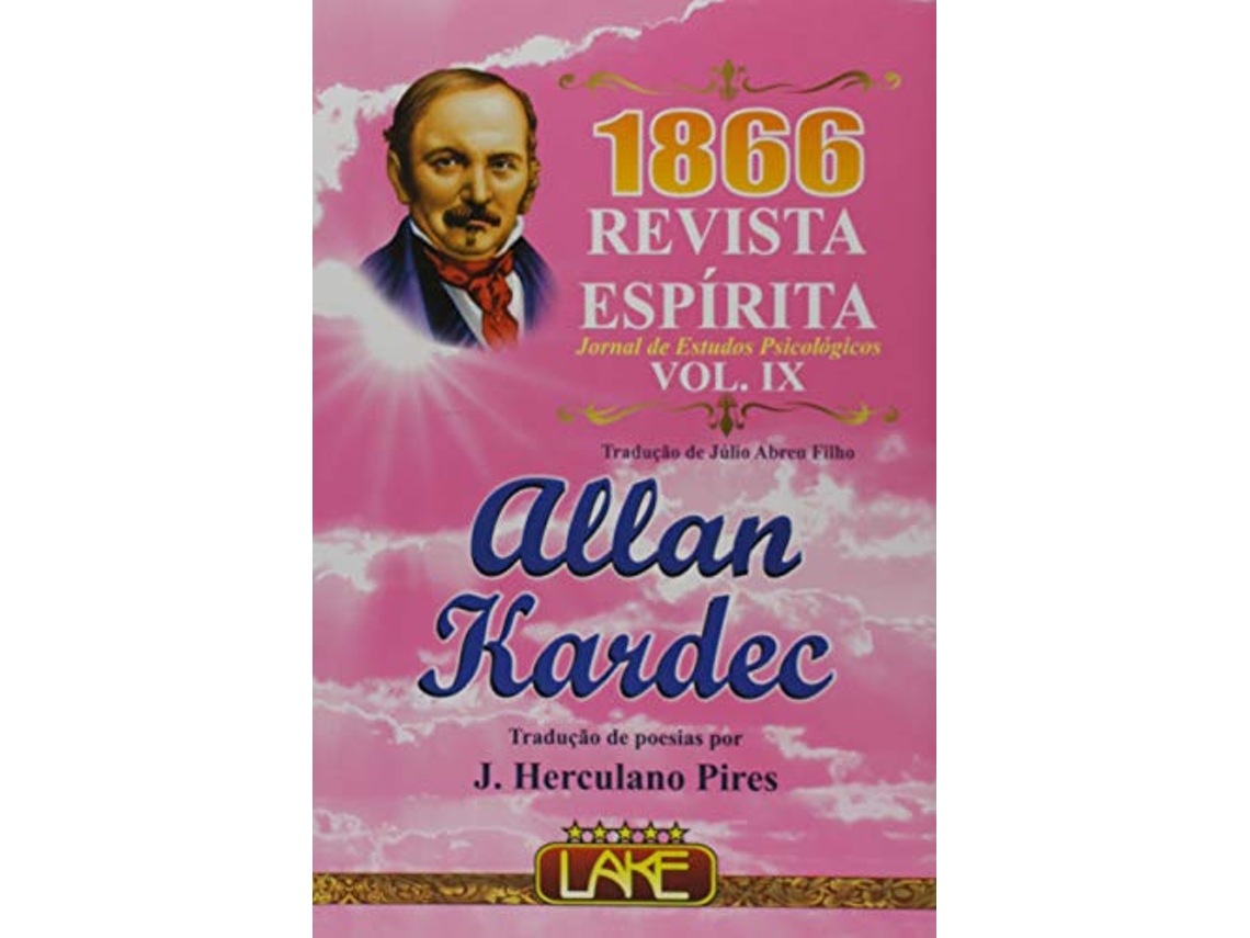 Livro Revista Espirita 1866 de Allan Kardec (Português)
