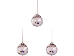 Prismas Elegantes De Bola De Cristal, Coletor De Sol Feng Shui Decorativo Para Janelas E Jardins (40 Mm)