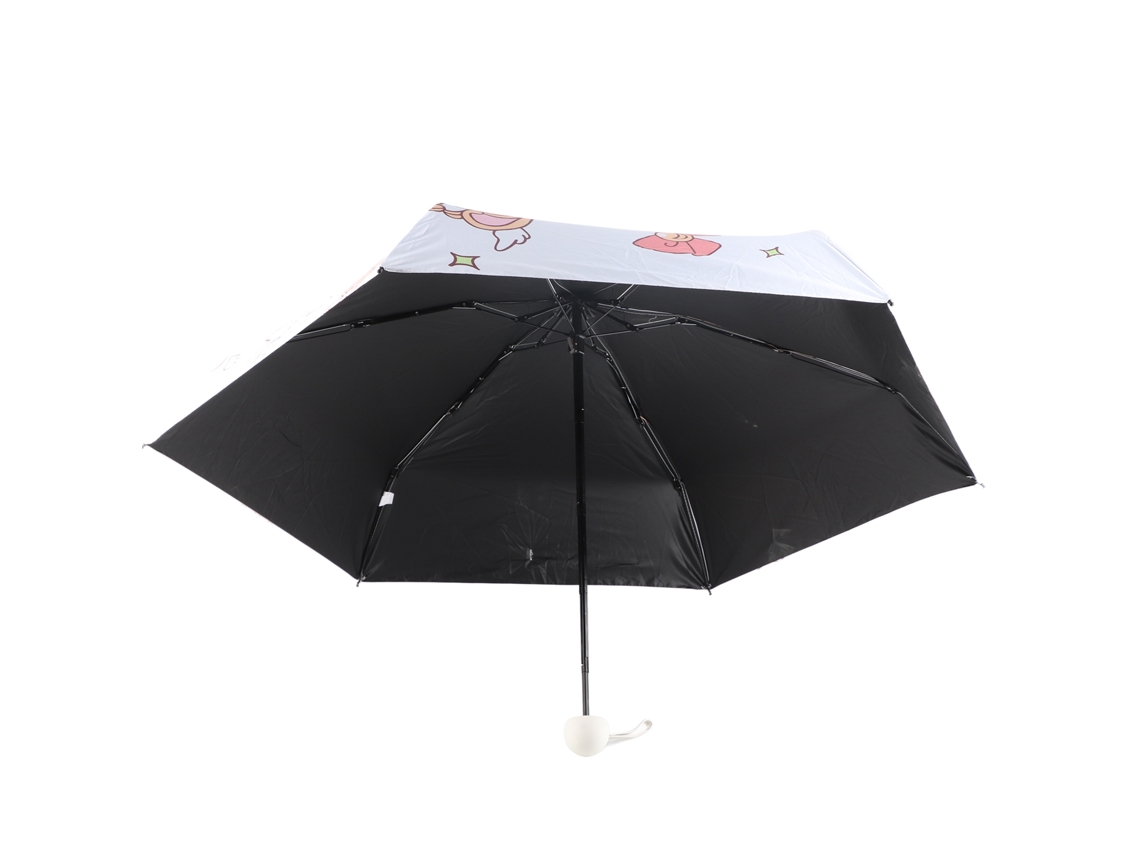 GUARDA CHUVA Plegável Compacto UV com Estampa Cartoon | S/MARCA