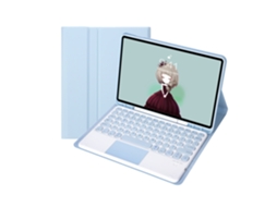 Lurelia Capa Com Teclado Bluetooth Para Ipad Air 2 Com Teclado Com Touchpad Destacável