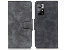 Capa Xiaomi Poco M4 Pro 5G HFS-HOUSE Vintage (Cinzento)
