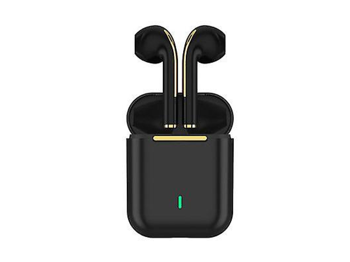 Fones De Ouvido Bluetooth, Fones De Ouvido Intra-auriculares Bluetooth 5.0 Com Microfone, Carregamento Rápido Usb-c(preto)
