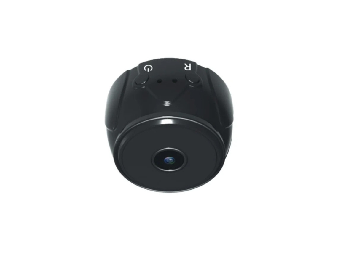 Câmera espiã Bestvite Mini HD sem fio WiFi com aplicativo de detecção de movimento (preta)