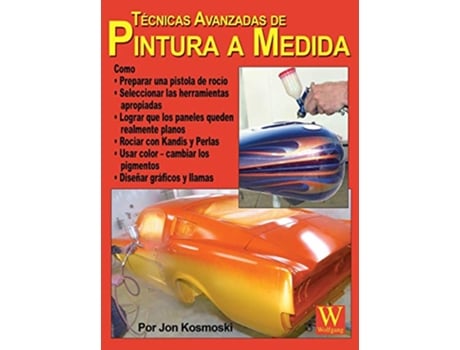 Livro TÃccnicas Avanzadas de Pintura a Medida de Jon Kosmoski (Inglês - Capa Dura)