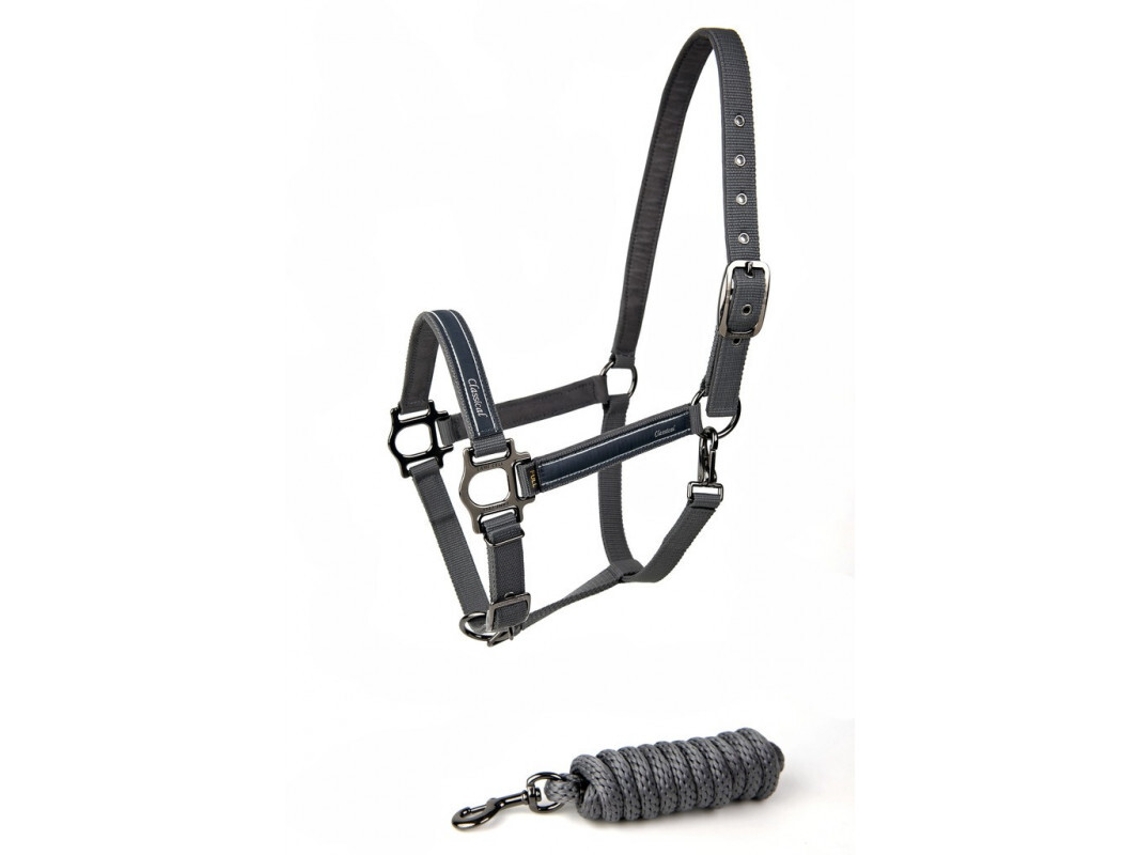 Cabresto + corda de chumbo para cavalo Lami-Cell Classical