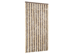 Fly Curtain, Fly Curtains Vidaxl Marrom Polipropileno (90 X 220 Cm)