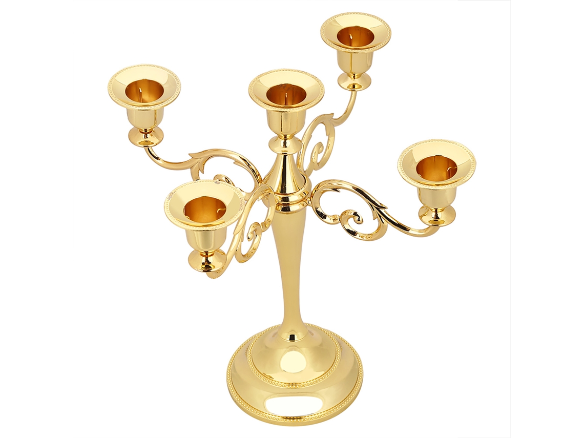 Suporte Para Velas Metálicas Decoração Casamento E Casa