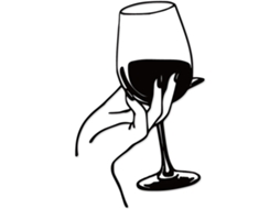Painel de arte em metal com taça de vinho, silhueta de taça de vinho feita à mão, painel de vinho.