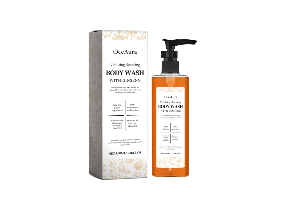 Gel de Banho Eficaz Suave Limpeza Corporal
