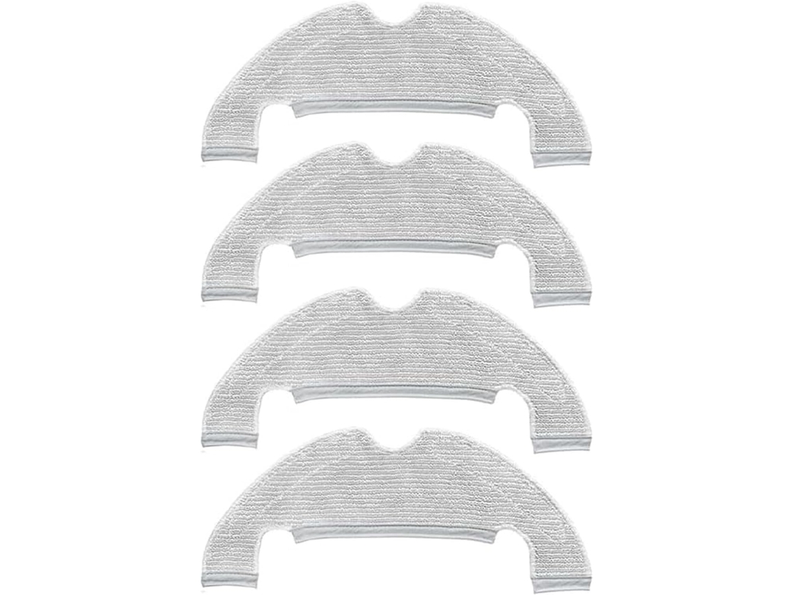 Conjunto de 4 Panos Limpeza Substituição para Dreame D10 Plus/ Z10 Pro L10 Ro, Fa BRILVIBERA
