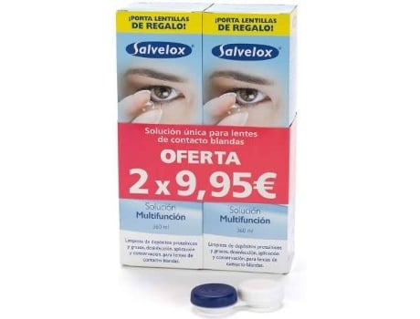 Solução REPAVAR para Lentes de Contacto (2 x 360ml)