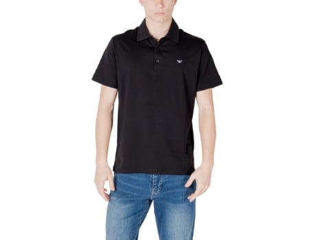T-shirt De Homem Emporio Armani Underwear Swimwear Algodão Preto (xl)