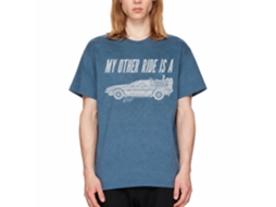 Rockinstone Back To The Future Movie My Other Ride Heather Indigo Adult T-shirt Size:xxxl