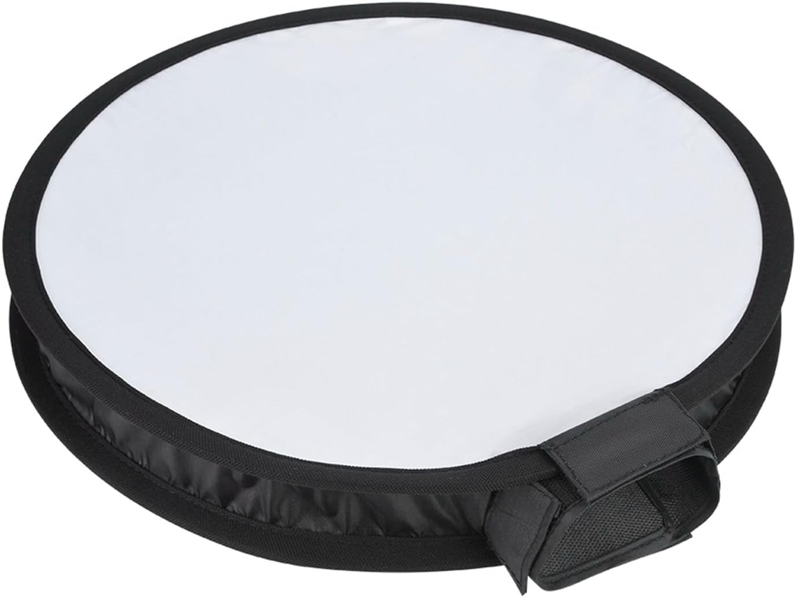 Difusor Softbox Redondo Portátil Para Flash De Câmera, Com Luz