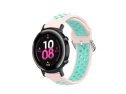Pulseira De Silicone Esportiva Perfurada E Respirável Para Samsung Galaxy Watch 42mm 20mm