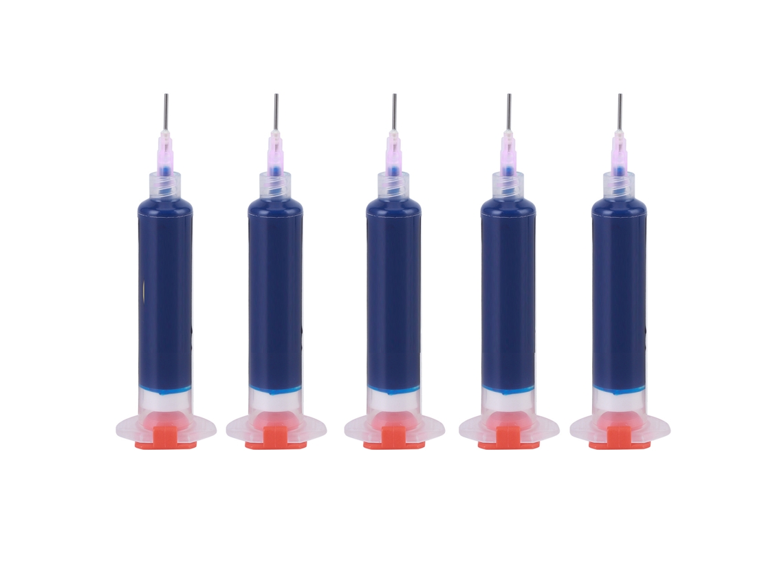 5 Peças De Tinta Resistente A Solda Curável Por Uv 10cc Pintura De Proteção Para Placas De Circuito Pcb Azul