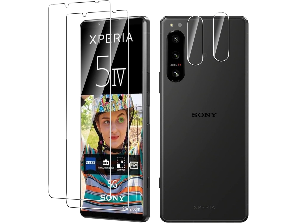 Conjunto de Protectores de Lente Projetado Iv Traseira para Sony Xperia 5 Iv 5G HONGWE. (4un)