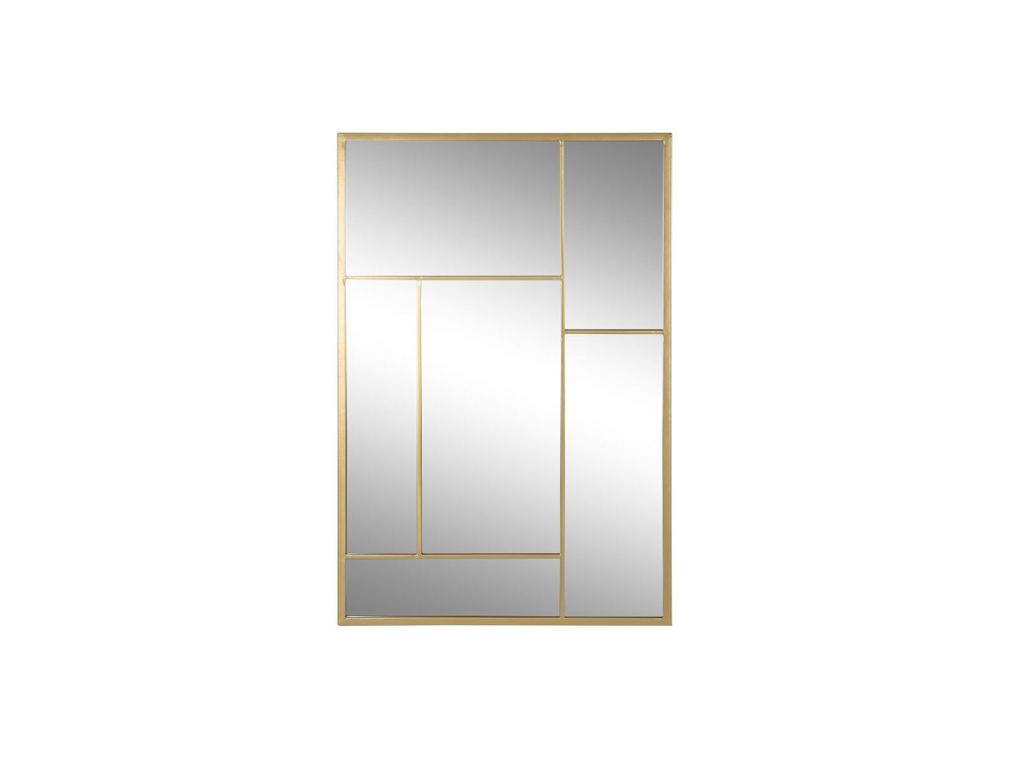Espelho De Parede Home Esprit Dourado 60 X 2 X 90 Cm