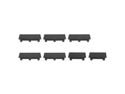 Capa Protetora Snap On Preta Para Barra Led Truck 52 Polegadas Reta Curva