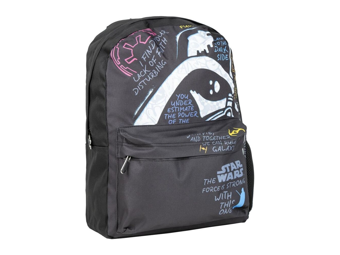 Mochila Casual Darth Vader Da Guerra Das Estrelas