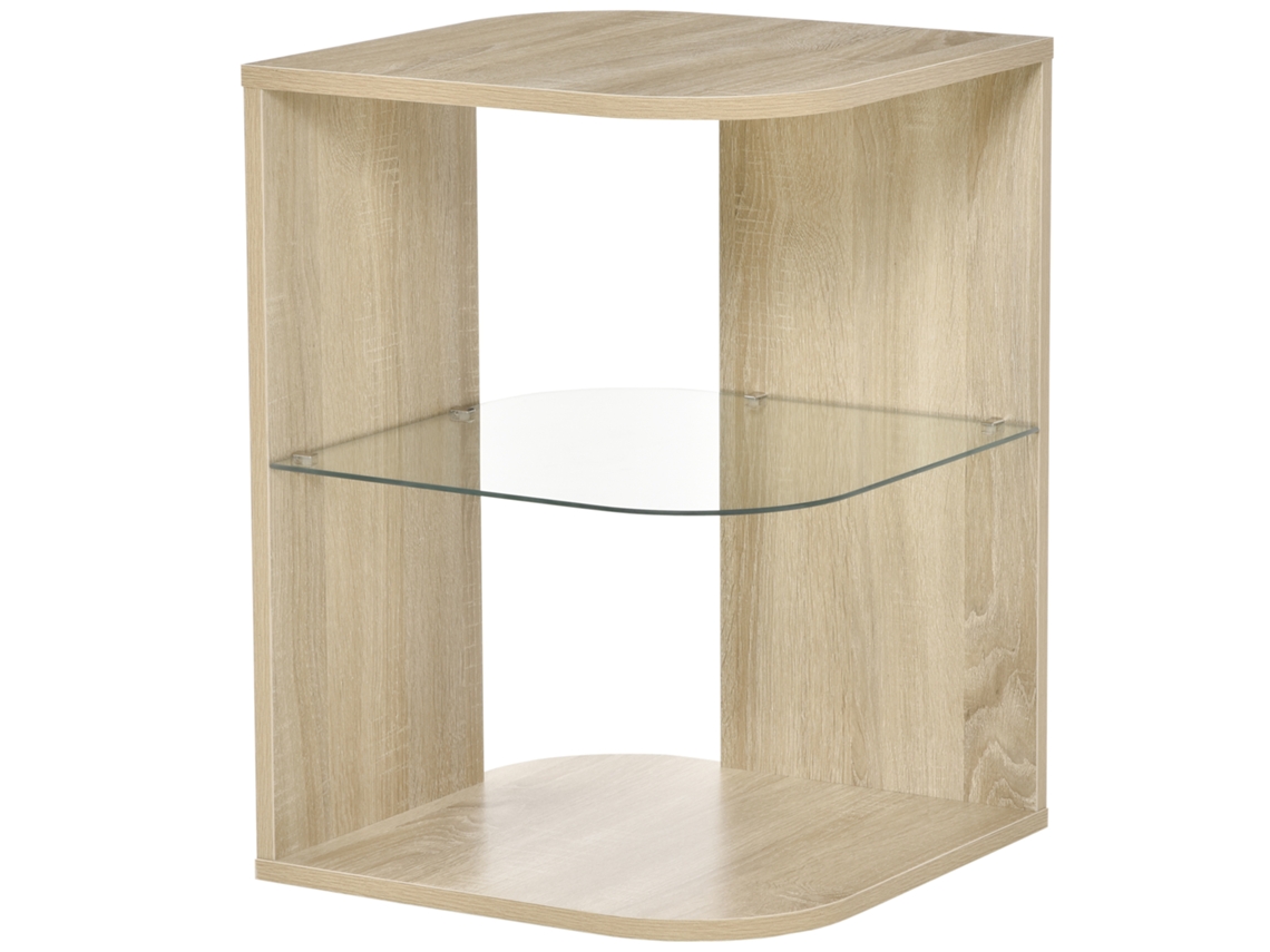 Estante de bambu com 4 prateleiras ORBITRA COMMERCE
