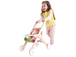 Carrinho De Boneca De Madeira Hape Brinquedos Sustentáveis ​​​​para Crianças