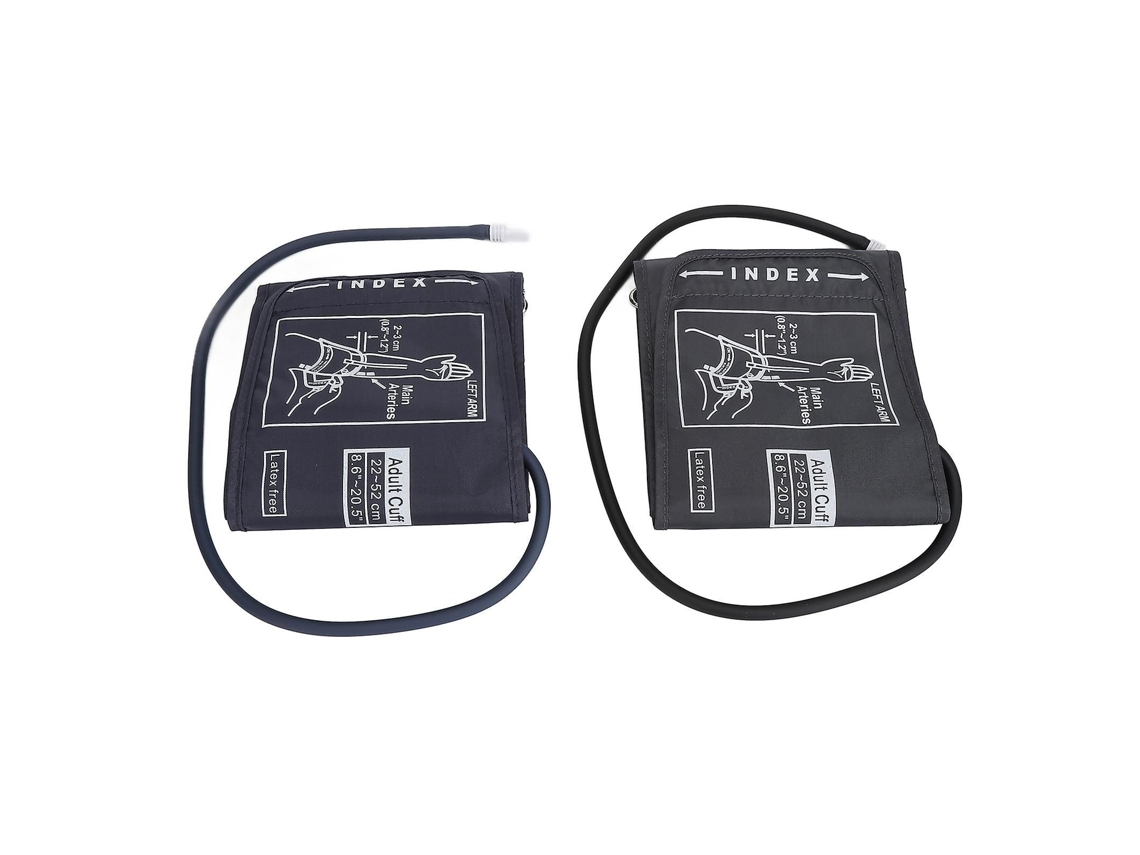 2 Unidades de Braçadeira Substituição para Monitor Pressão Arterial, Grande com Alça Ajustável em D , Braço 22 GOKOCO