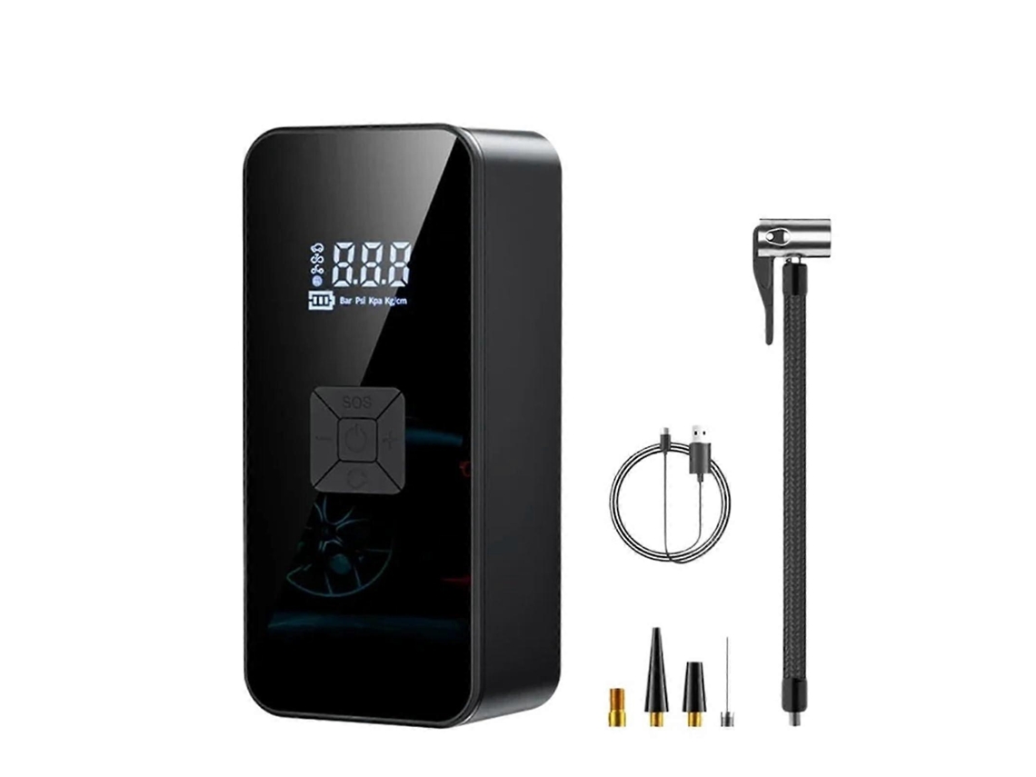 Bomba De Ar Portátil Para Carro Com Tela Dupla E Display Digital Bomba De Pneu Automática Bomba De Ar Para Motocicleta PENGDSJE